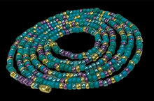Load image into Gallery viewer, Body Beads Teal Purple