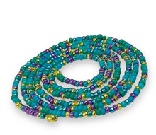 Load image into Gallery viewer, Body Beads Teal Purple