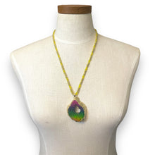 Load image into Gallery viewer, Agate Stone Pendant Necklace