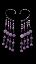 Load image into Gallery viewer, Earrings Amethysts Ear Cuffs