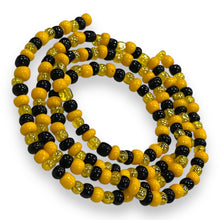 Load image into Gallery viewer, Body Beads Yellow Black Mamba