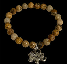 Load image into Gallery viewer, Jasper & Elephant ~ earth bracelet