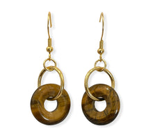 Load image into Gallery viewer, Earrings Tiger's Eye