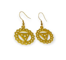 Load image into Gallery viewer, Throat Chakra ~ Necklace & Earrings Ensemble