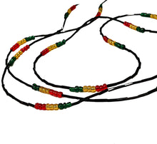 Load image into Gallery viewer, Body Beads Black Rasta