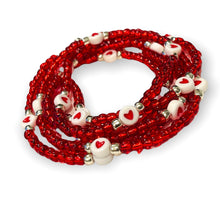 Load image into Gallery viewer, Body Beads Red Heart