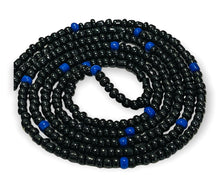 Load image into Gallery viewer, Body Beads Black Blue