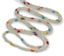 Load image into Gallery viewer, Body Beads White Chakra