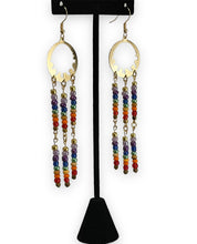 Load image into Gallery viewer, Chakra Dangle Earrings