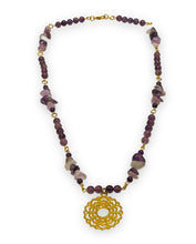 Load image into Gallery viewer, Crown Chakra Amethyst ~ necklace