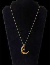 Load image into Gallery viewer, Amethyst Moon ~ necklace