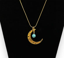 Load image into Gallery viewer, Howlite Moon ~ necklace