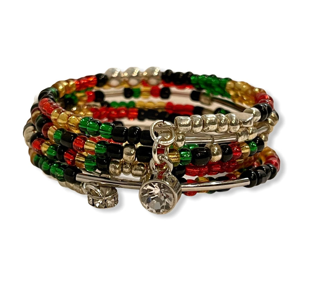 Jamrock Wrap Bracelet