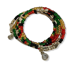 Jamrock Wrap Bracelet