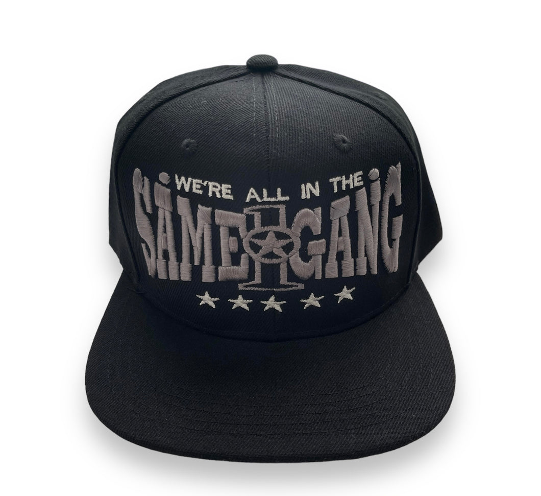 Same Gang hat - solid black