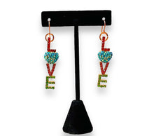 Load image into Gallery viewer, LOVE ~ earrings
