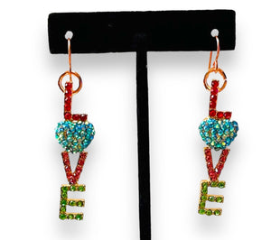 LOVE ~ earrings