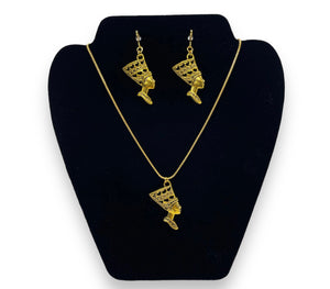 Nefertiti ~ Earrings & Necklace Set
