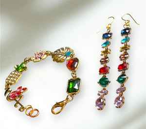 Pharah ~ Earrings & Bracelet set