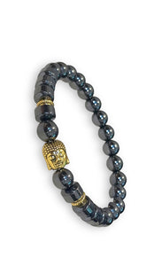 Karma Hematite Bracelet