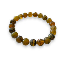 Load image into Gallery viewer, Dragon&#39;s Vein Agate Bracelet
