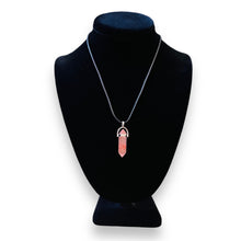 Load image into Gallery viewer, Cherry Quartz Pendant Necklace
