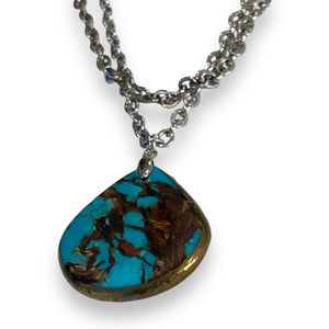 Imperial Jasper Tear Drop Necklace