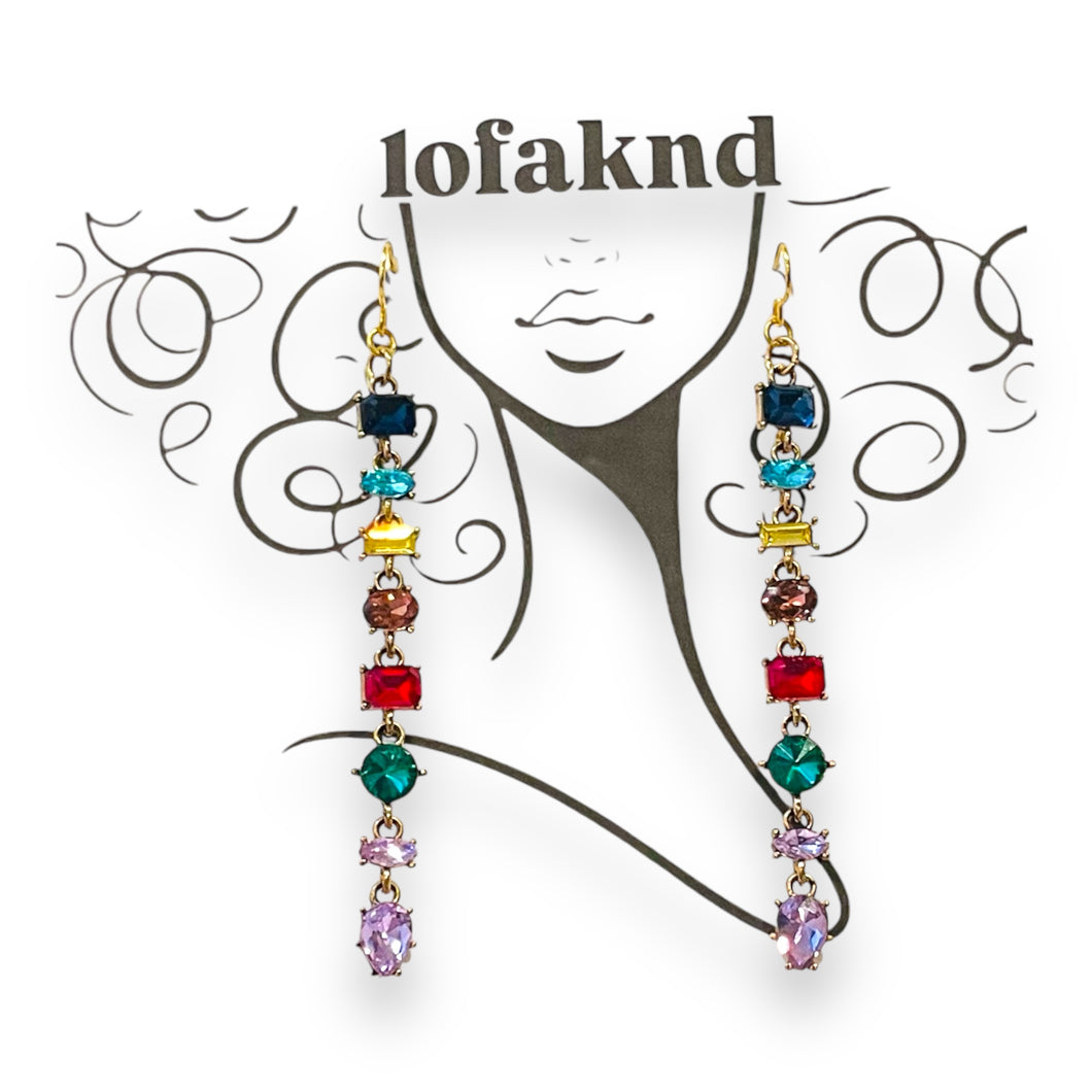 Gems Dangle Earrings