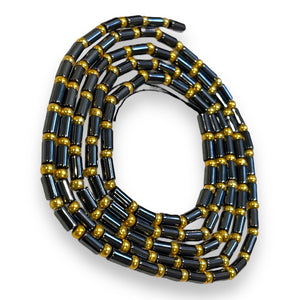 Body Beads Gold Hematite