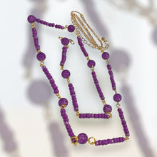 Load image into Gallery viewer, Body Beads Purple Seasons
