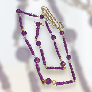 Body Beads Purple Seasons