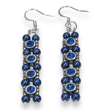 Load image into Gallery viewer, Earrings Sapphire Glamor
