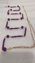 Load and play video in Gallery viewer, Body Beads Purple Seasons
