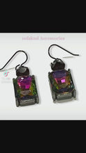 Load and play video in Gallery viewer, Dazzle Hematite ~ earrings
