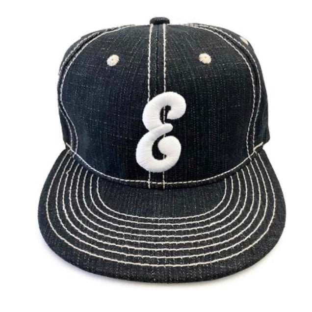 Vintage E  hat denim hat