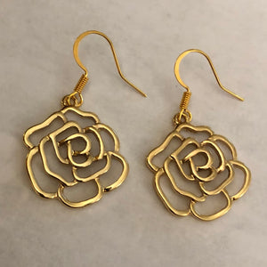 Golden Roses ~ Earrings