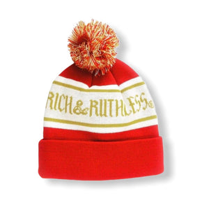 Rich & Ruthless Beanie red