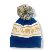 Load image into Gallery viewer, Rich &amp; Ruthless Beanie blue
