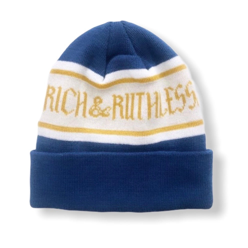 Rich & Ruthless Beanie blue