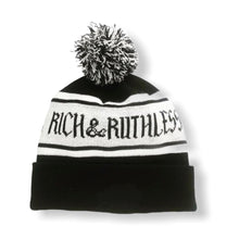 Load image into Gallery viewer, Rich &amp; Ruthless Beanie blk
