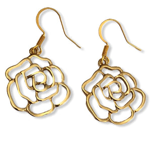 Golden Roses ~ Earrings