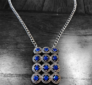 Mabel King Sapphire ~ necklace