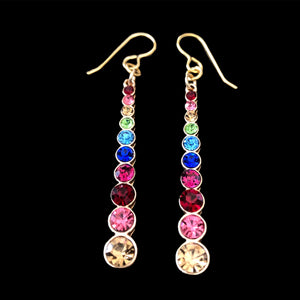 Chakra Danglers ~ earrings