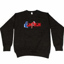 Load image into Gallery viewer, &#39;Compton Unity&#39; Sweatshirt &amp; Snapback Ensemble (Red Brick) black
