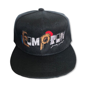 Compton Unity Fitted Cap ~ black