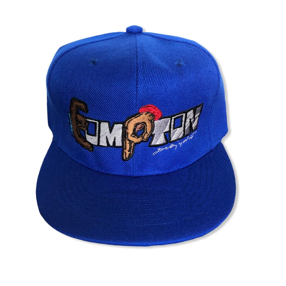 Compton Unity Fitted Cap ~ blue