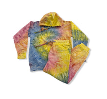 Load image into Gallery viewer, Tie Dye Sweatsuit ~ Kaleidoscope
