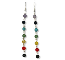 Load image into Gallery viewer, Chakras Vibez ~ Earring &amp; Bracelet Set
