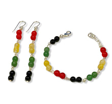 Load image into Gallery viewer, One Love Stone ~ Earring &amp; Bracelet Set
