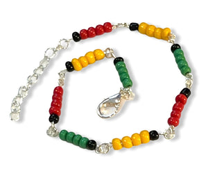 Irie Heart Anklet Duo